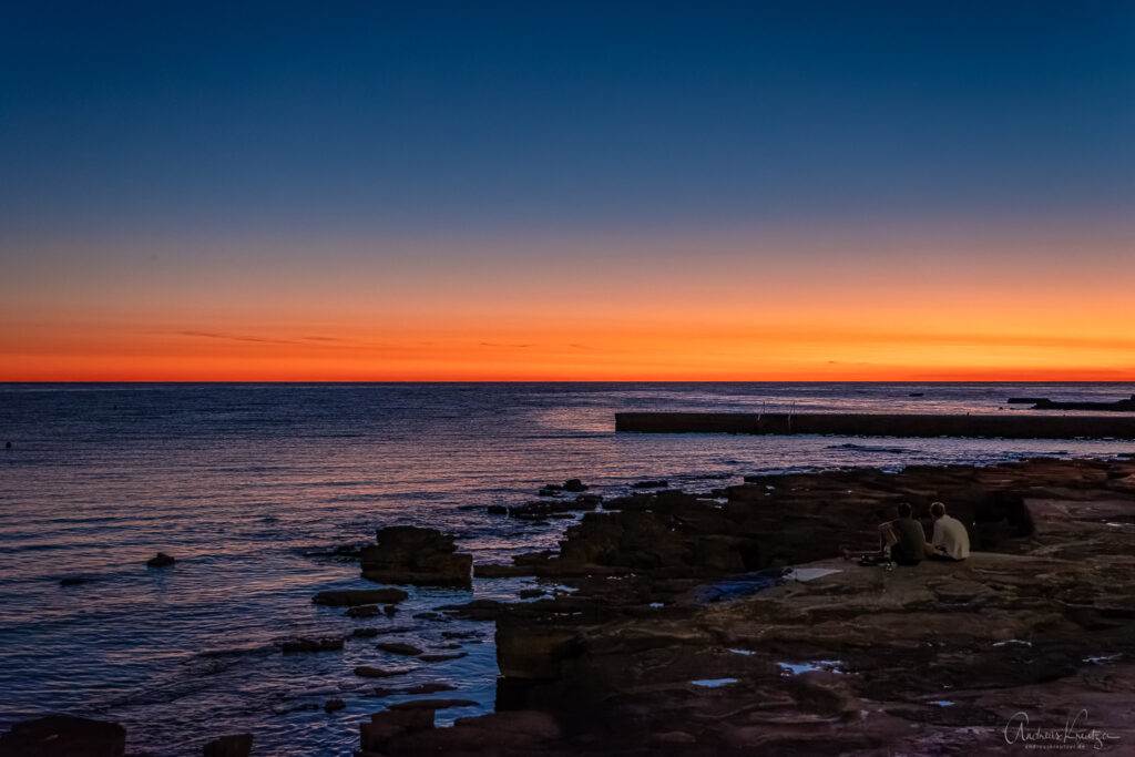 Sonnenuntergang bei Umag