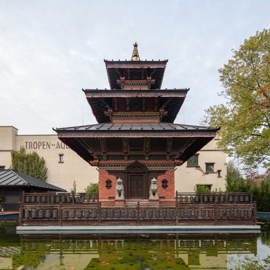 Nepalesischer Pagoden-Tempel