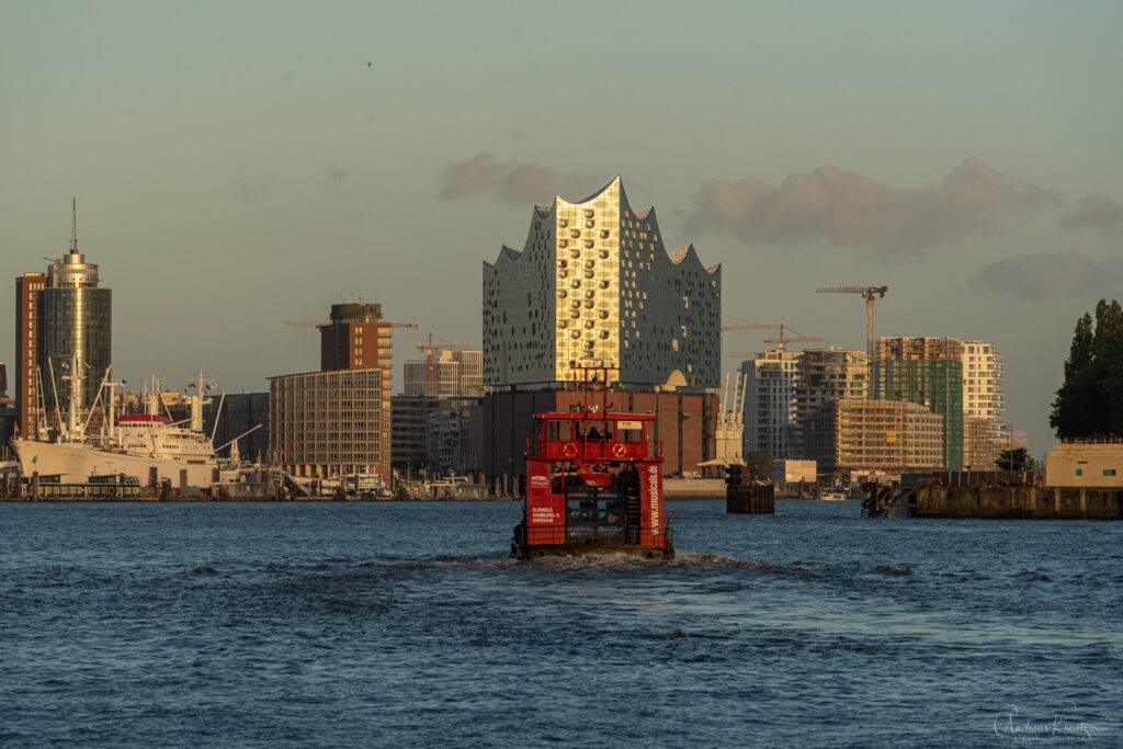 Blick auf die HafenCity