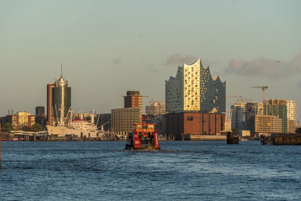 Blick auf die HafenCity