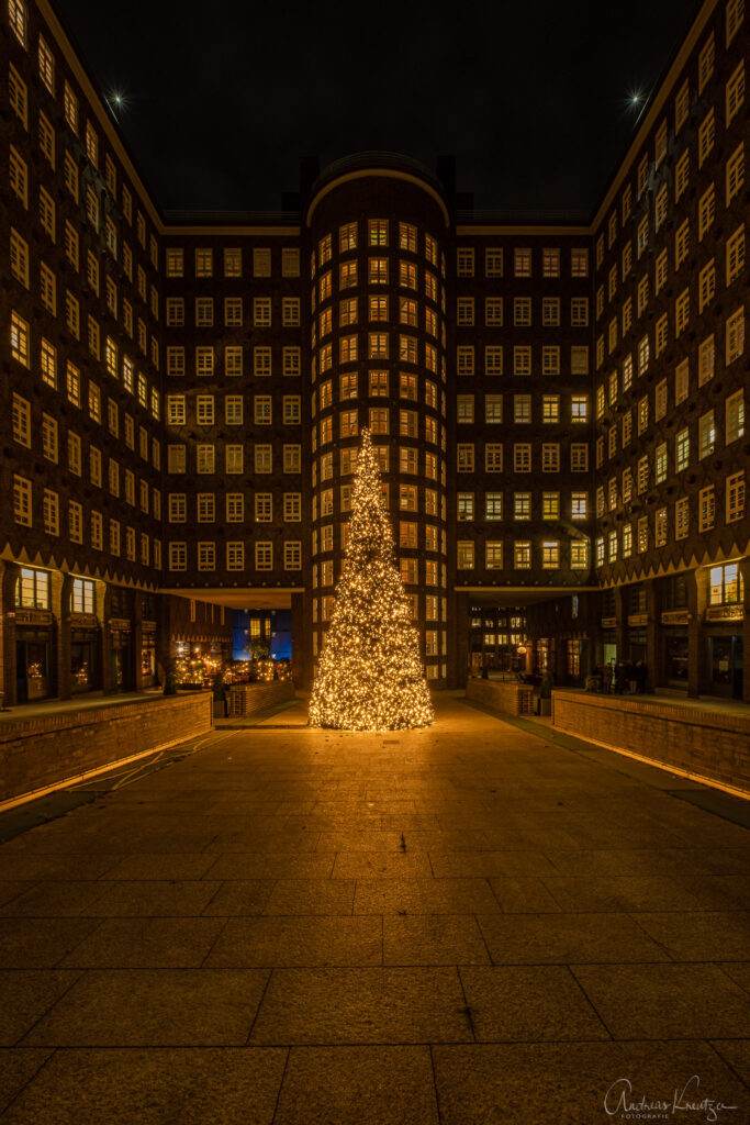 Sprinkenhof mit Tanne