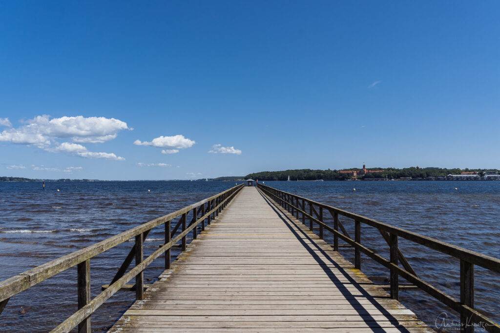 Steg am Ostseebad in Flensburg