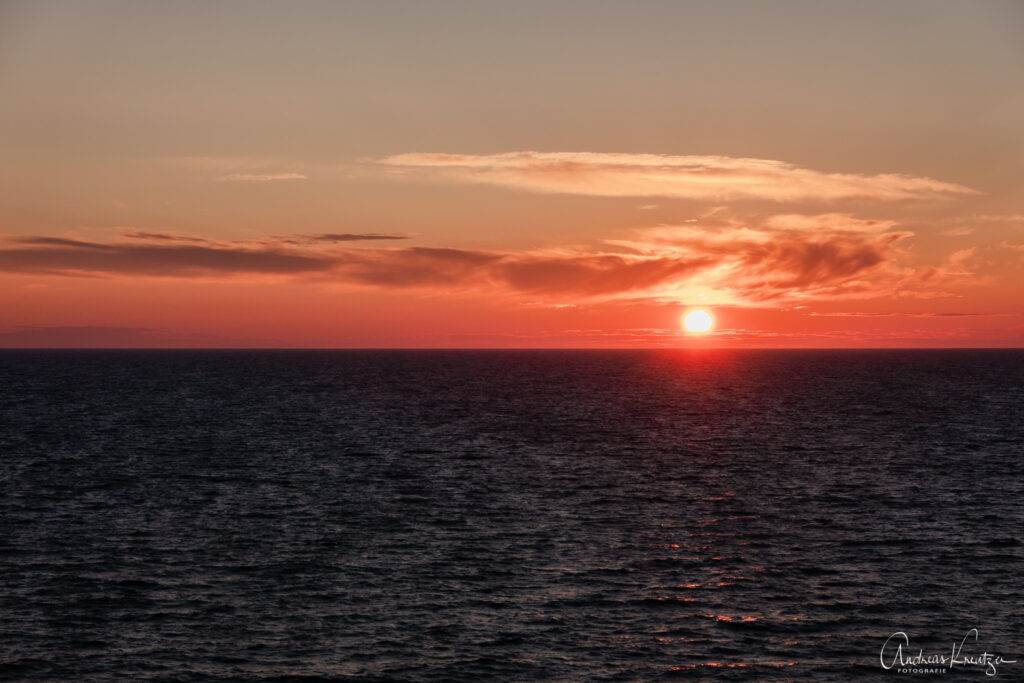 Sonnenuntergang an der Ostsee