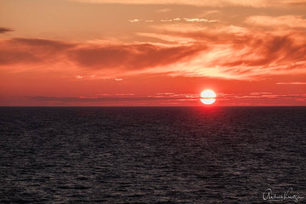Sonnenuntergang an der Ostsee