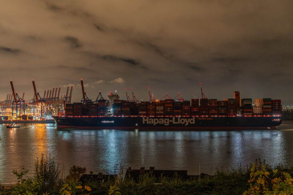 Hanoi Express von Hapag Lloyd erstmals in Hamburg