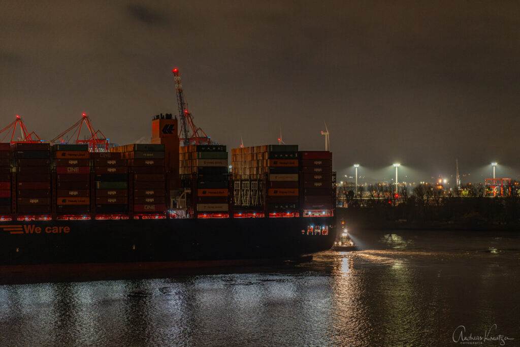 Hanoi Express von Hapag Lloyd erstmals in Hamburg