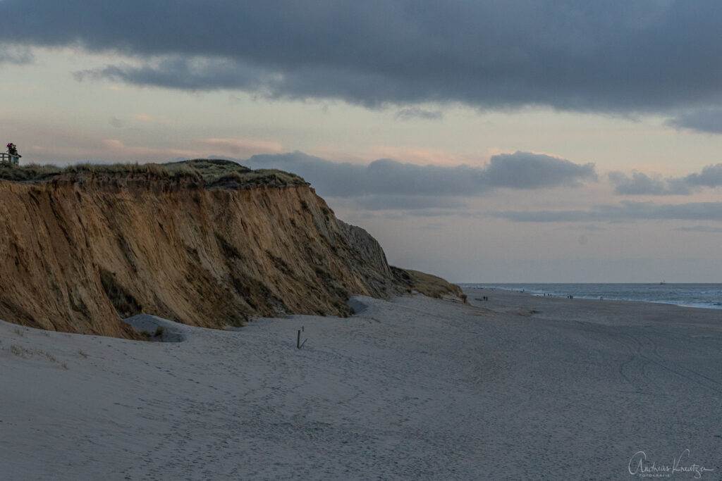 Rotes Kliff in Kampen