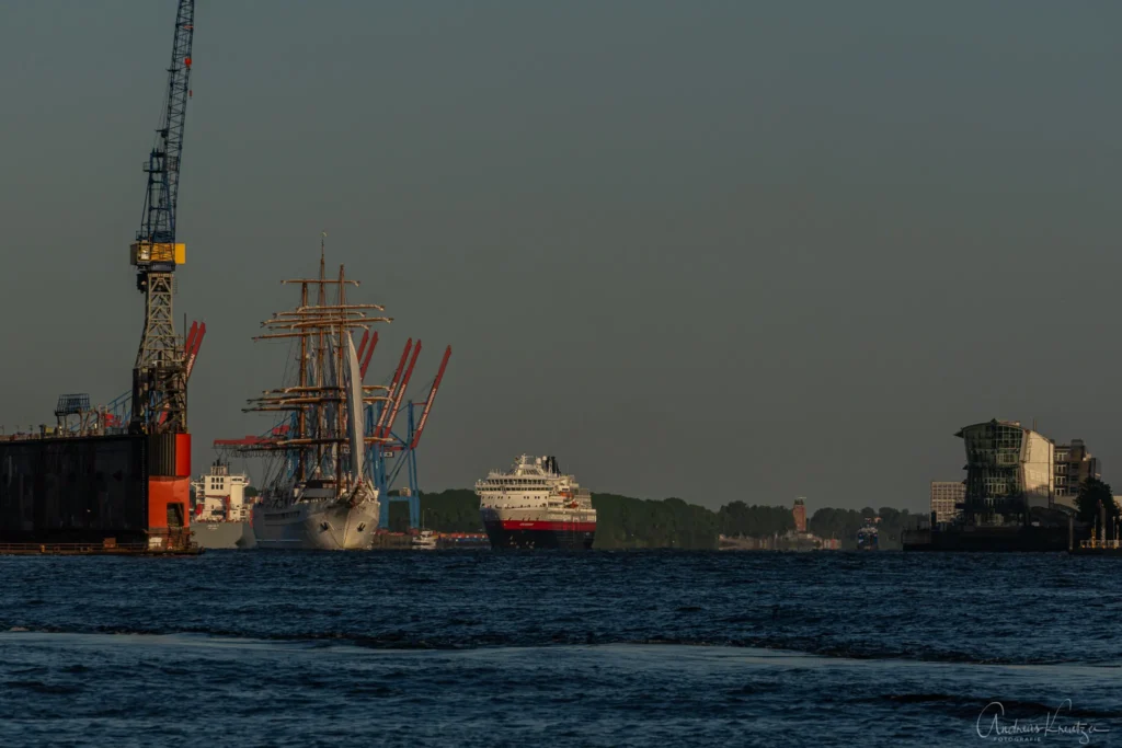 Sea Cloud Spirit in Hamburg