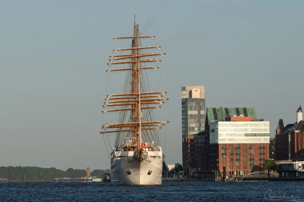 Sea Cloud Spirit in Hamburg