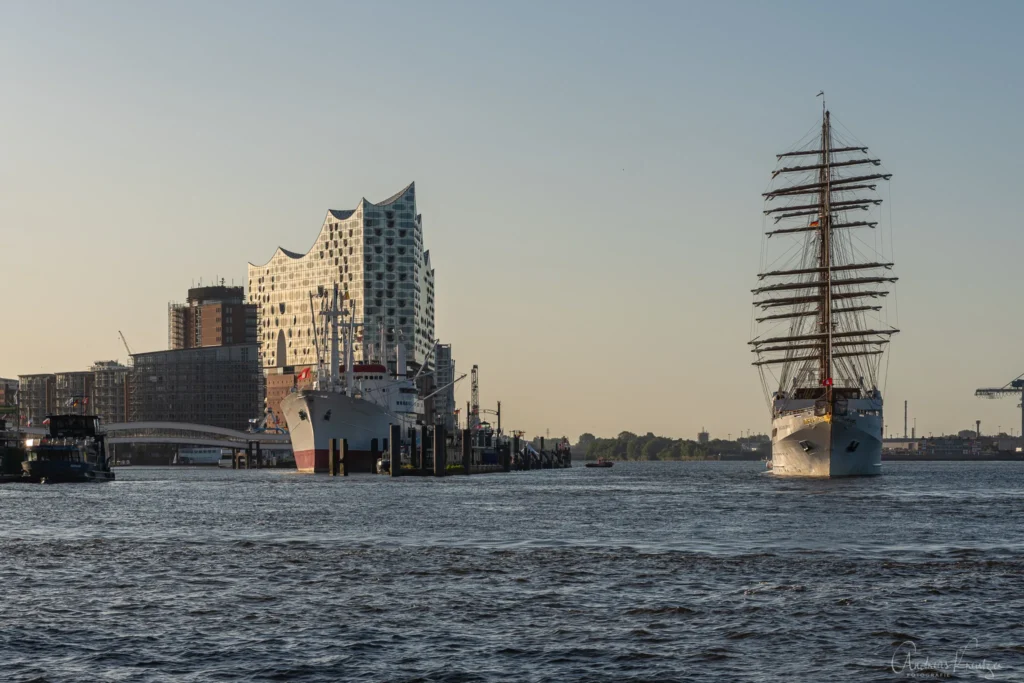 Sea Cloud Spirit in Hamburg