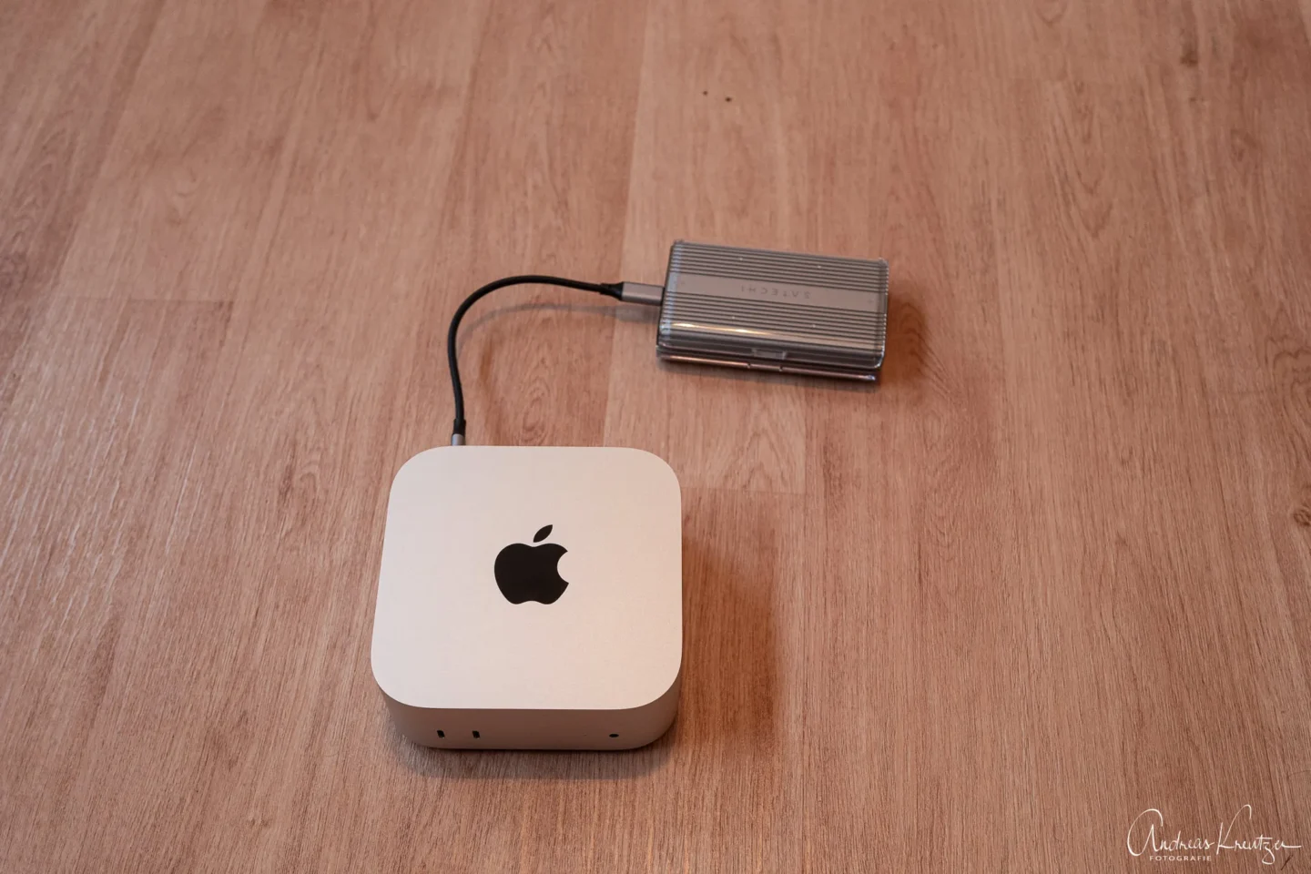 Mac Mini M4 mit Satechi und NVMe