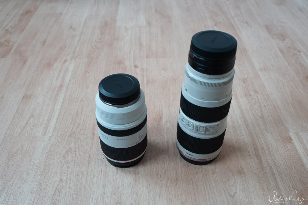 Canon RF 70-200 2.8 vs. EF 70-200 2.8