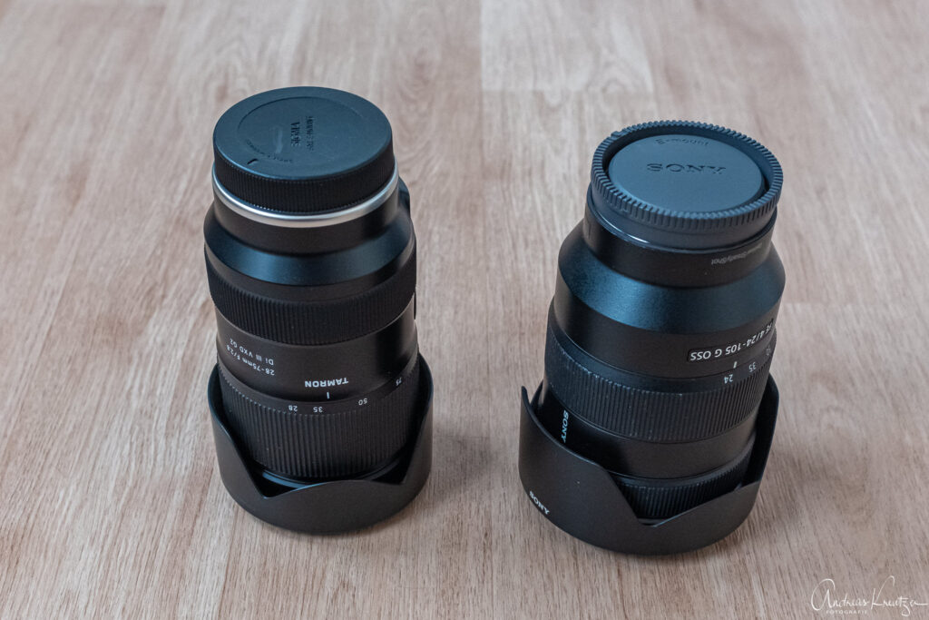Tamron 28-75 F 2.8 vs. 24-105 F4