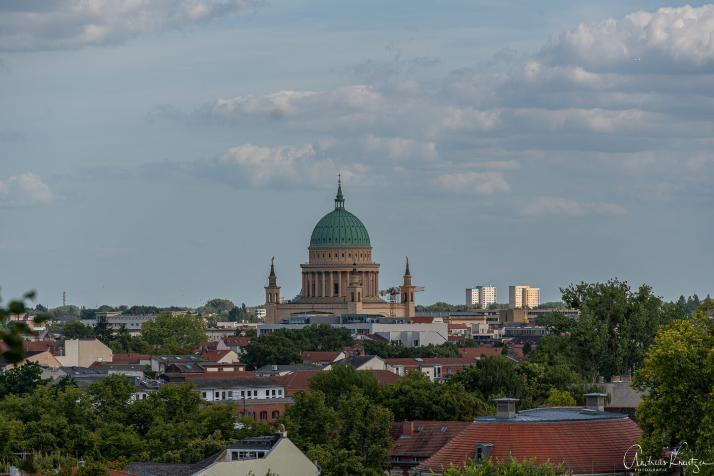 Blick vom Belvedere Mühlenberg