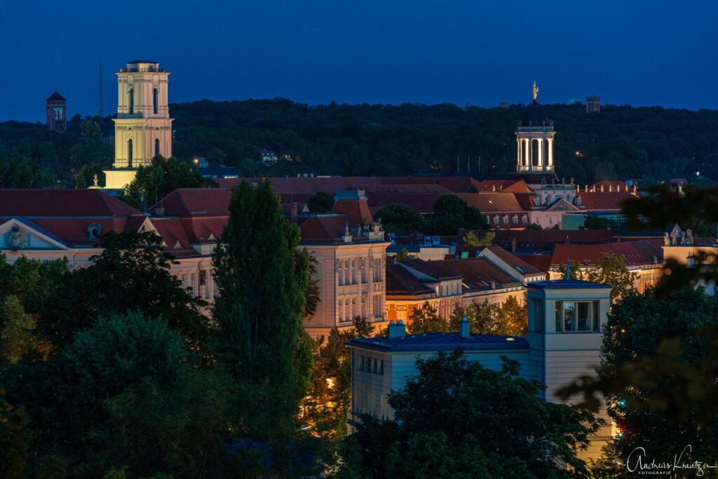 Blick vom Belvedere Mühlenberg