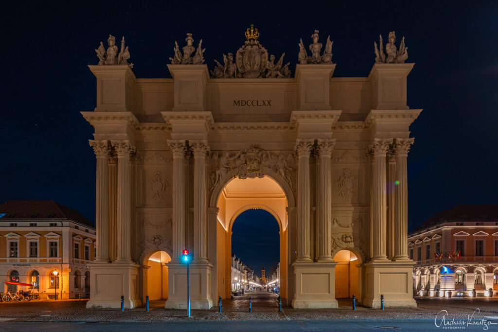 Brandeburger Tor zur blauen Stunde