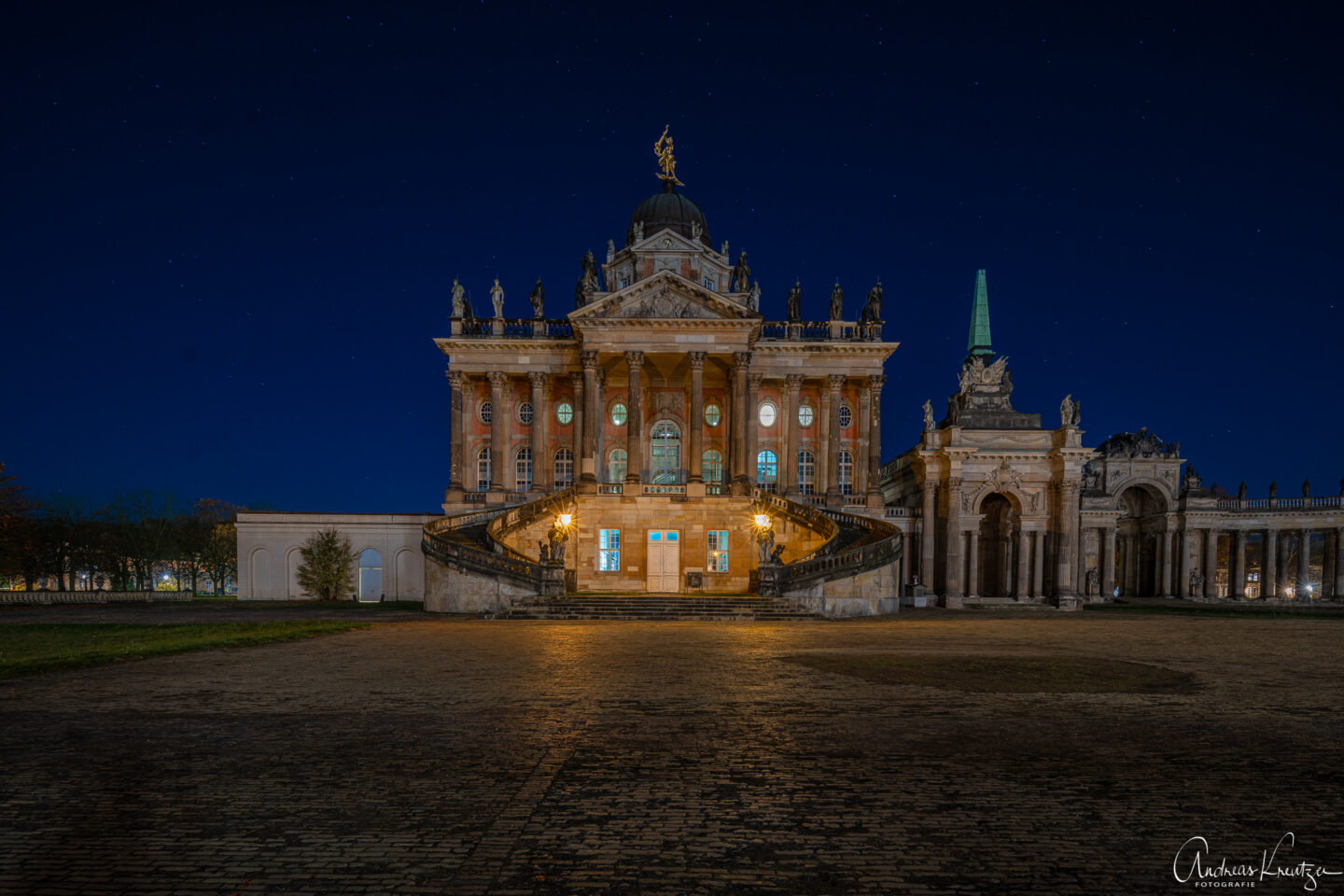 Kolonnade beim Neuen Palais